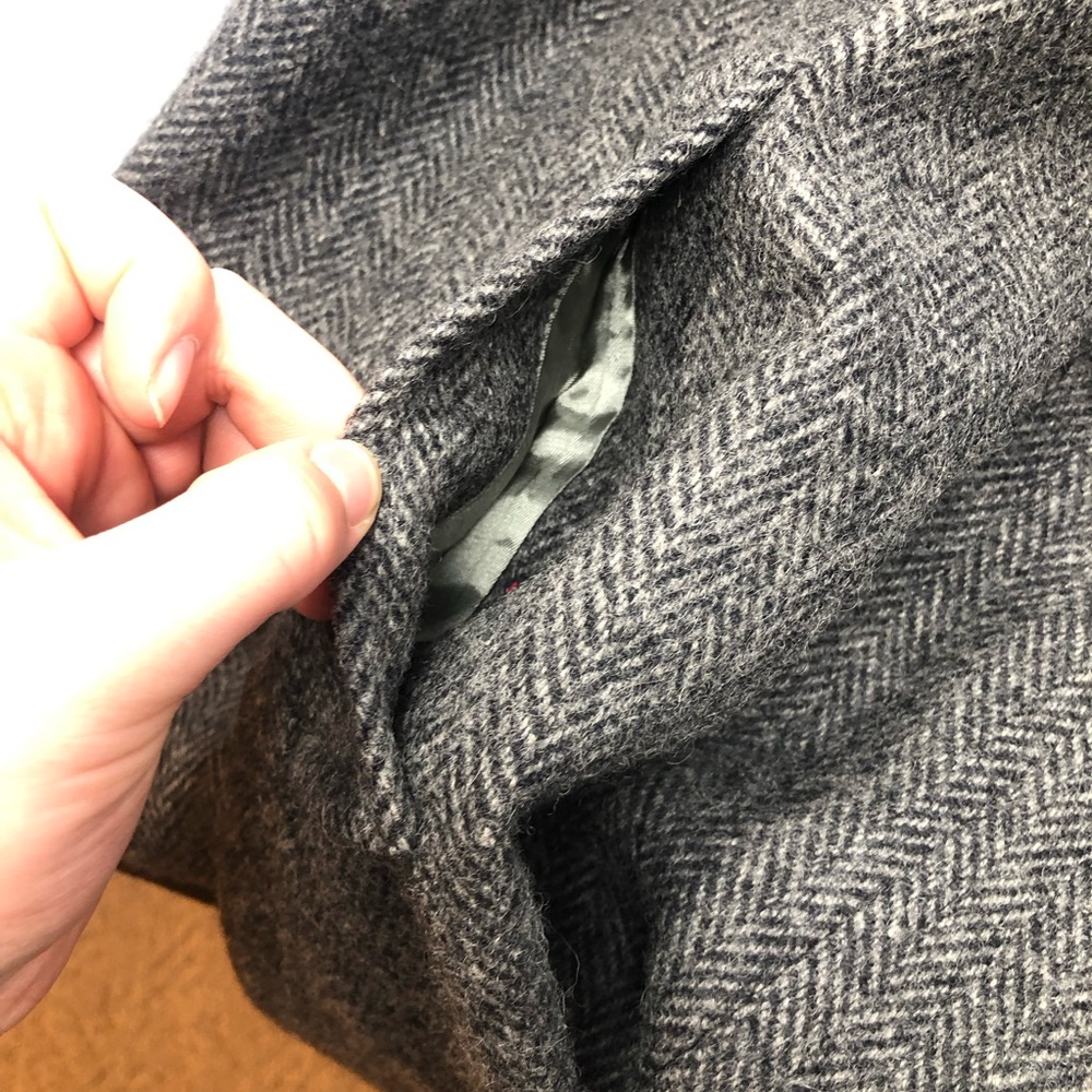 Vintage forecaster of Boston 100% Wool Double-Breasted Women's Coat Size 14 - Picture 13 of 16